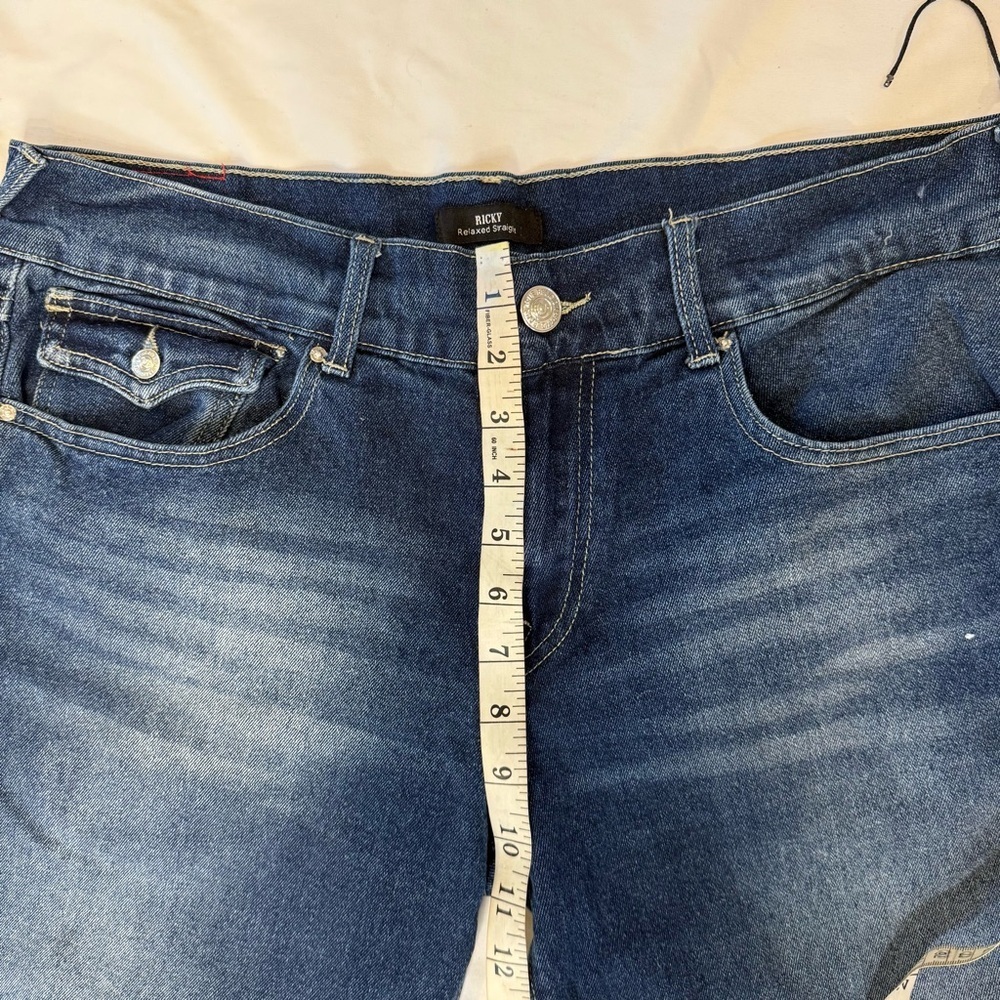 True Religion Ricky Relaxed Straight Size 34 - Picture 9 of 16